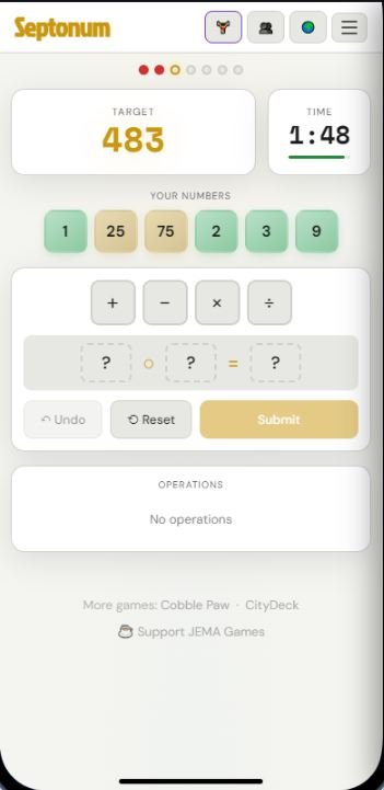 Septonum screenshot